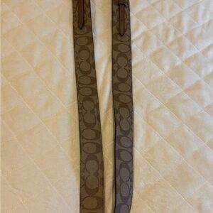 COACH Purse Strap In Signature Canvas